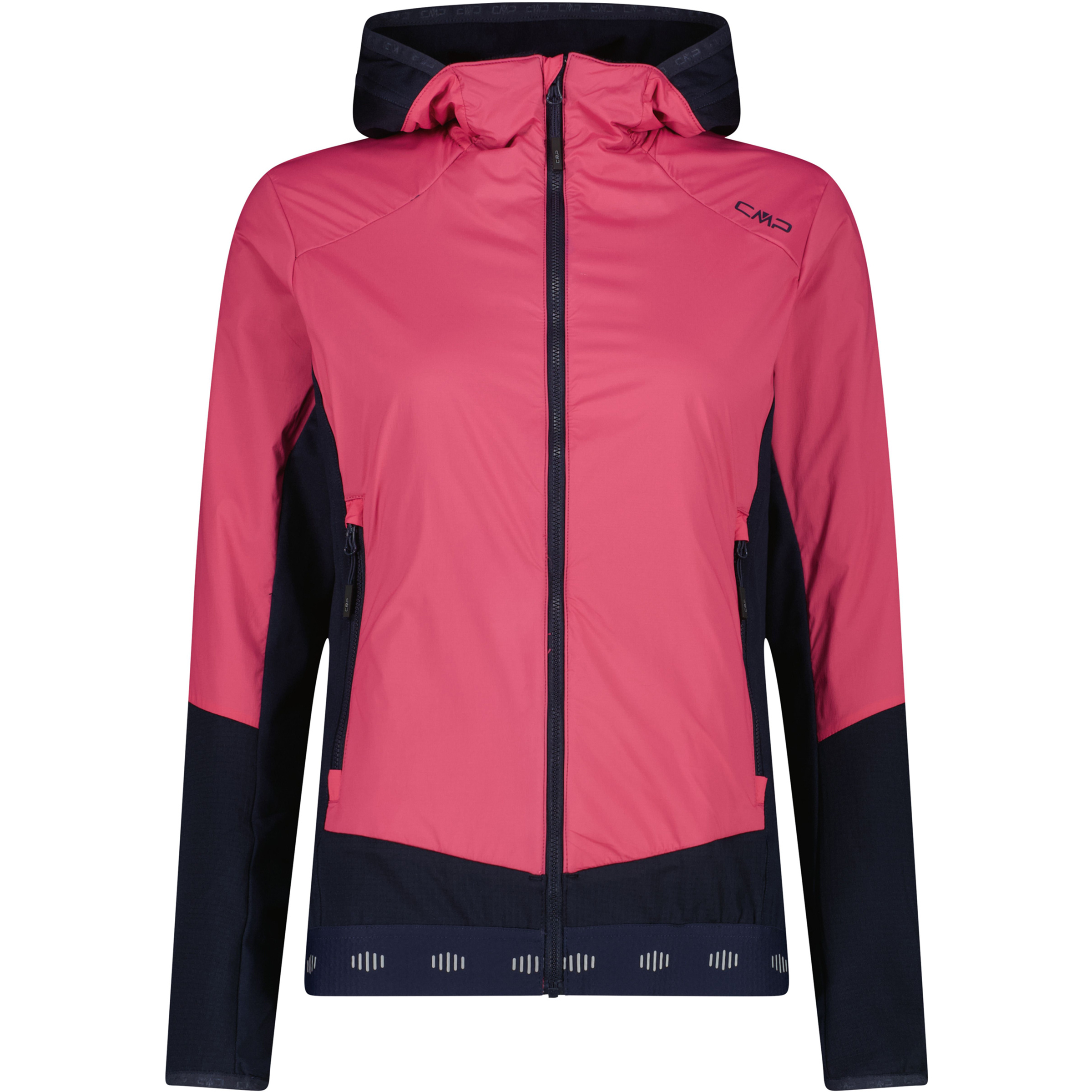 CMP Hybrid Damen Windbreaker pink Größe M Trekking Winddicht