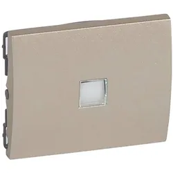 Legrand 771411 Wippe Fenster m.4Symbolen neutral, rot, Licht, Glocke titanium