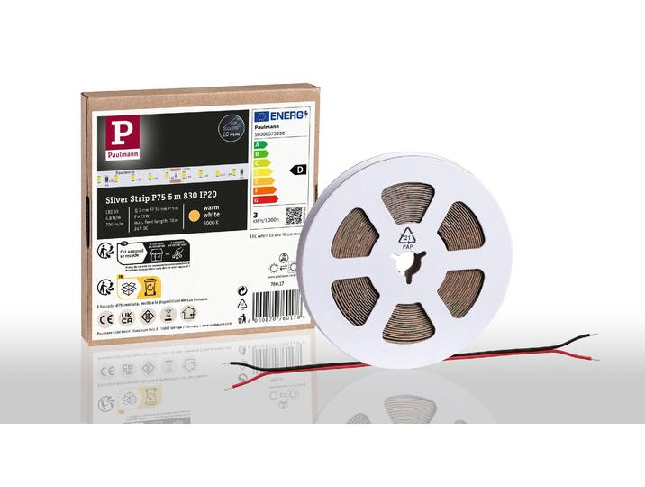 Paulmann Pro Strip LED Strip Silver P75 830