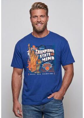 Men's Big & Tall NBA® New York Knicks Champion Tee by NBA in New York Knicks (Size 3XL)