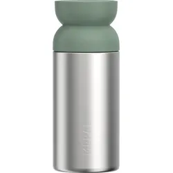 Mepal Ellipse Thermo-Kaffeebecher aus recyceltem Edelstahl und auslaufsicher 350 ml nordic sage