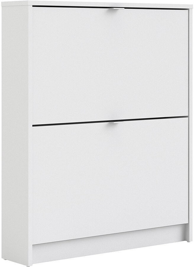 Ebern Designs Shoes 6 Pair Shoe Storage Cabinet White 6