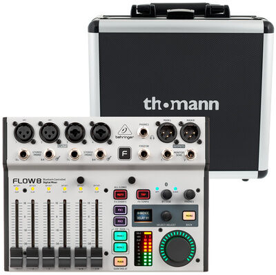 Behringer Flow 8 Case Bundle Schwarz