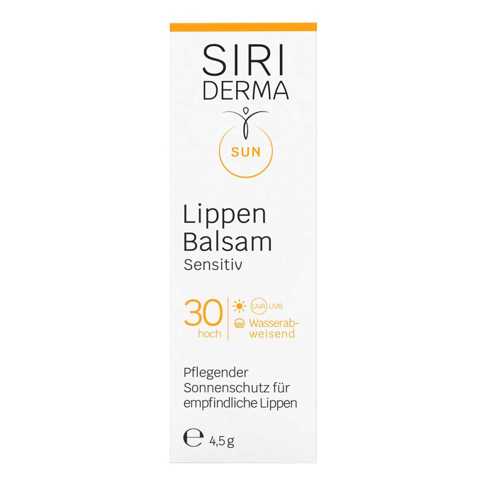 Sirius GmbH Siriderma Lippenbalsam LSF 30 17153340