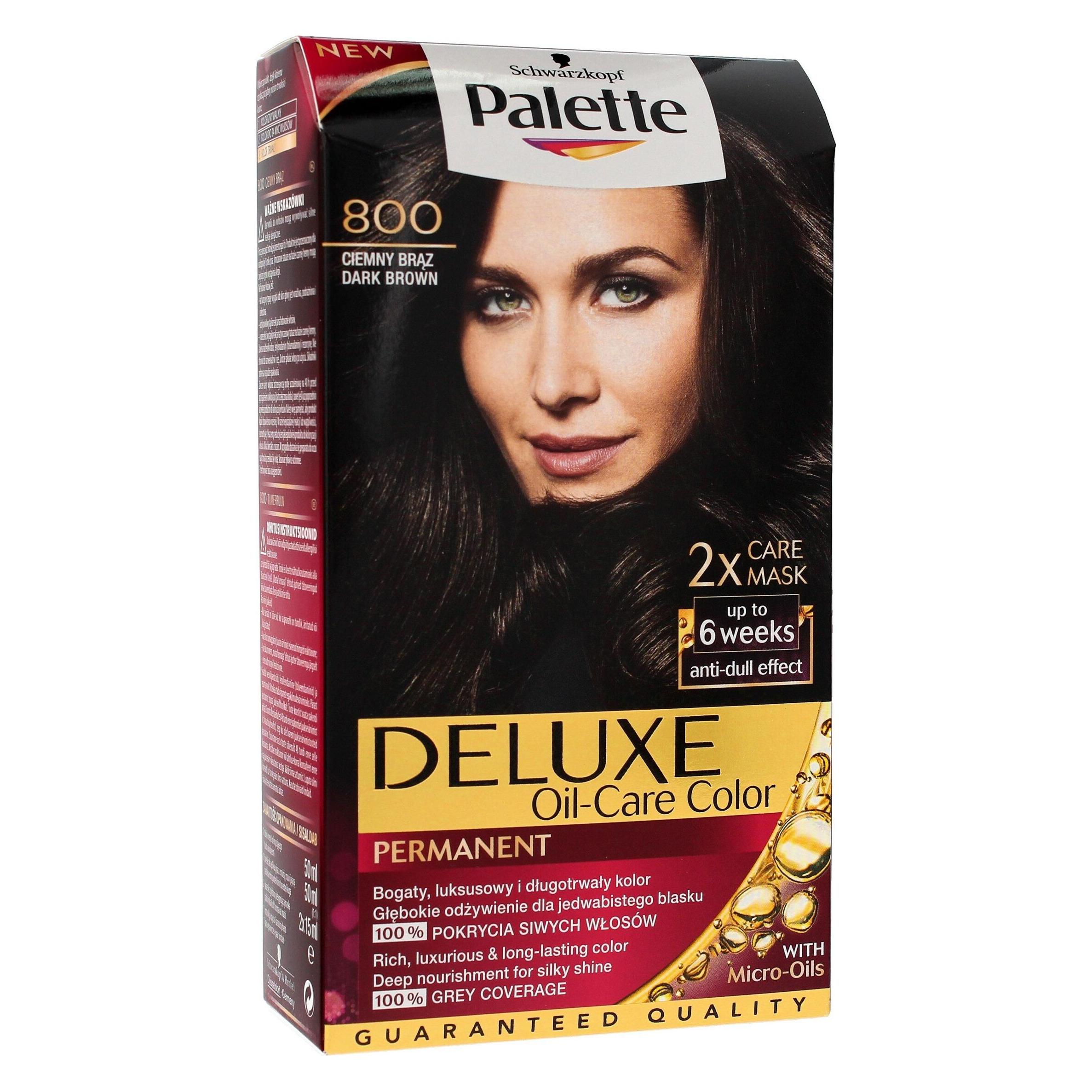 Schwarzkopf H PALETTE DELUXE 800-dark brown (Dunkelbraun) (3838824176994)
