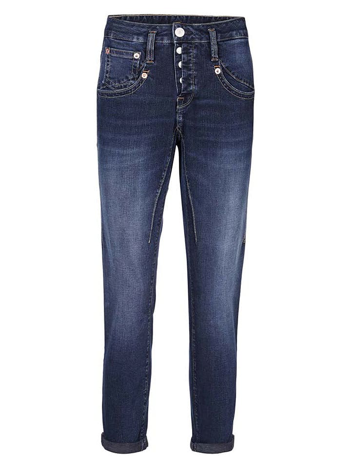Herrlicher Jeans "Shyra" - Tapered fit - in Dunkelblau - W26