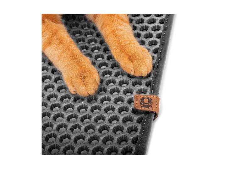 Katzentoilette Litter-Robot Litter Trap Mat , grau (schwarz), Tiertoiletten, Katzentoilette