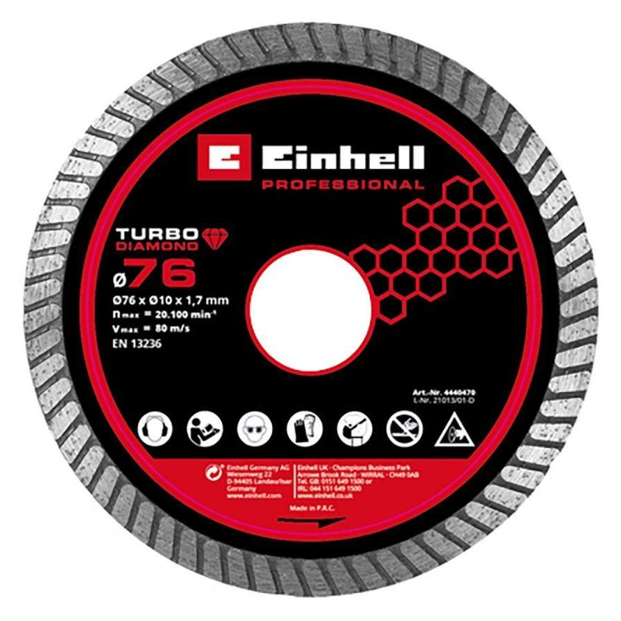 Einhell Professional DIA-Trennscheibe 76 x 1.7 (4440470)