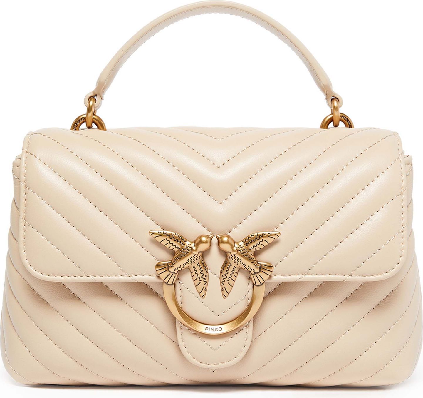 PINKO Damen Handtaschen 100044A0GK-C50Q Farbe: Beige Größe: Einheitsgröße