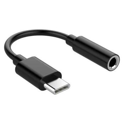 Invento Kabel HQ-Adapter USB-C auf 3,5-mm-Audiobuchse, schwarz (HQ-AD-TPC-WH)