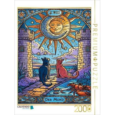 CALVENDO Puzzle Der Mond | 2000 Teile Lege-Größe 90x67cm Foto-Puzzle für glückliche Stunden, von , Calvendo Puzzle