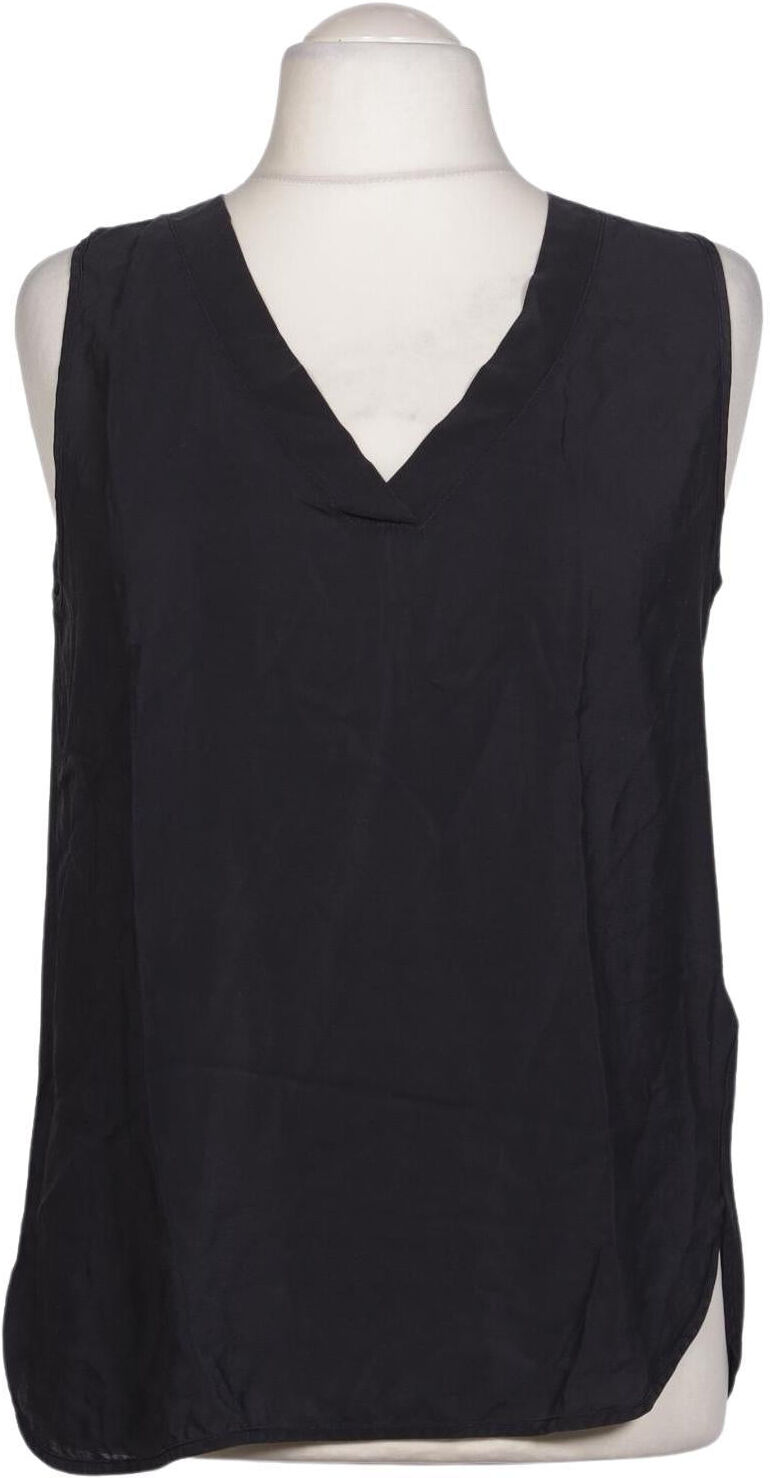 des petits hauts Damen Bluse, Schwarz, Gr. L, Seide - Second Hand