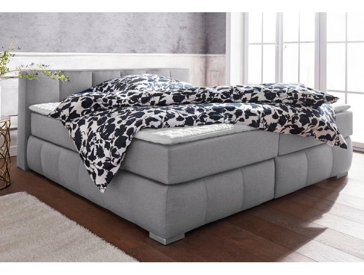 Home affaire Boxspringbett Chelles, inkl. Kaltschaumtopper, in 5 Breiten und 3 Matratzenarten