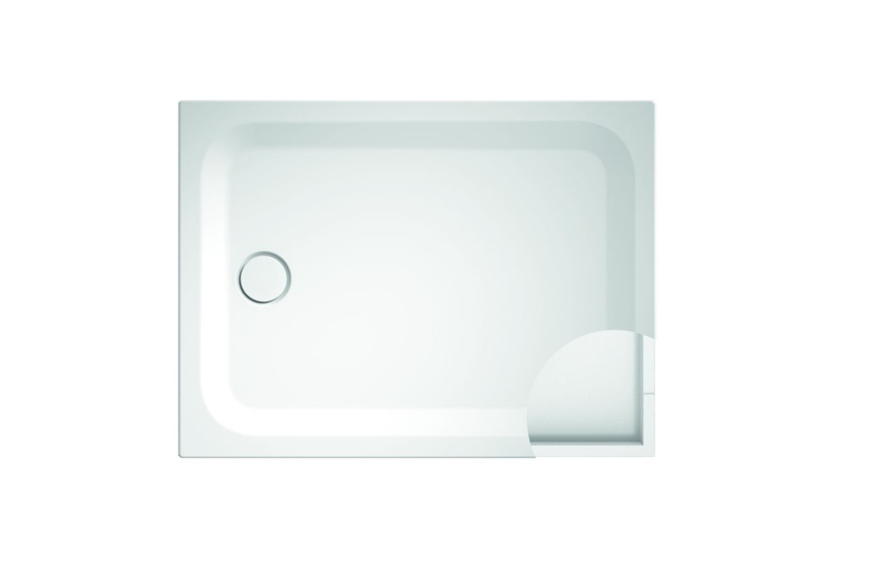 Bette Ultra Rechteck-Duschwanne m. Wannenträger 5490T, 80x100x2,5 cm Anthracite 401, 5490-401T 5490-401T