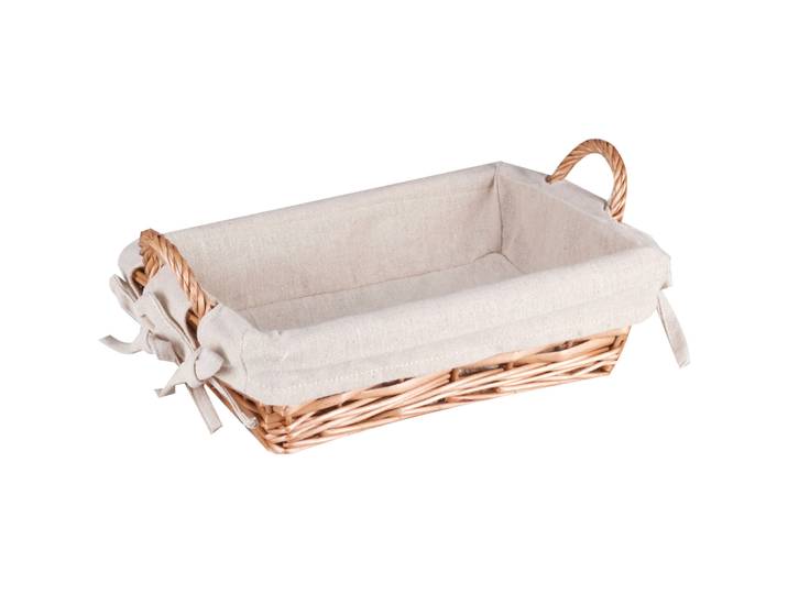 Brotkorb Norway 18x26x11 beige - Material: Weide - 547
