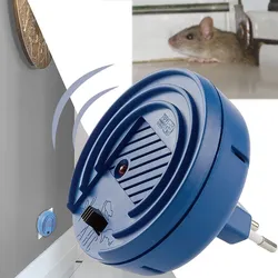 Ultraschall-Tiervertreiber, Steckdosenbetrieb, mit 3 anpassbaren Frequenzen. Wirkt gegen Mäuse, Marder, Insekten. Sicher & tierfreundlich