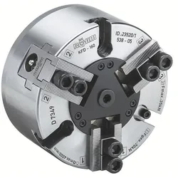 Röhm Kraftspannfutter KFD 400, 3-Backen, Standardausführung, Zylindrische Zentrieraufnahme - 040660