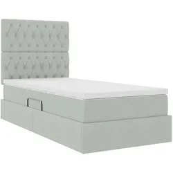 vidaXL, Bett, Amir Tufted design (90 x 190 cm)