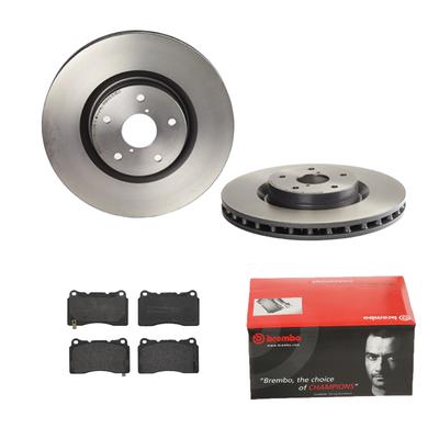 BREMBO Bremsensatz, Scheibenbremse Bremsensatz-Vorderachse COATED DISC LINE / STANDARD ijdtidgy78 Vorderachse innenbelüftet 326mm 30mm für Subaru MITS