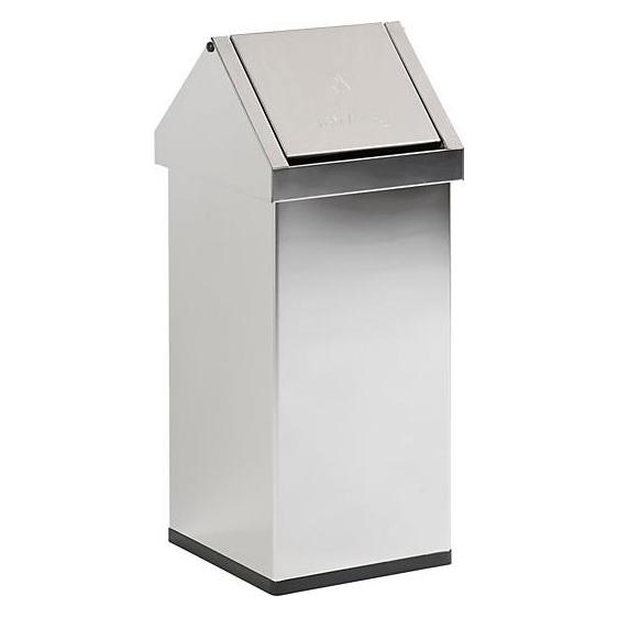 kaiserkraft Wertstoffbehälter mit Schwingdeckel (55 l) (9192062)