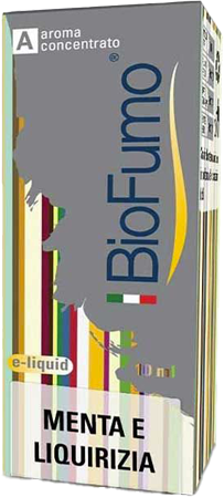 Biofumo Menta Liquirizia Aroma Concentrato 10ml