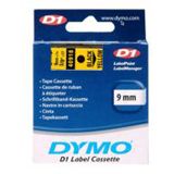 Dymo 40918 Label Cassette 9mm x 7m schwarz/gelb