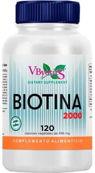 Vbyotics Biotina 2000mcg 120 caps