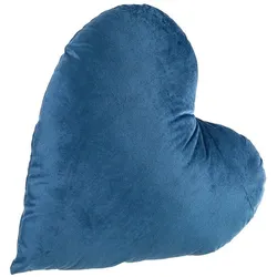 Kissen Kimmy Herz blau