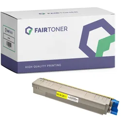 Kompatibel für OKI C 801 DN (44643001) Toner Gelb