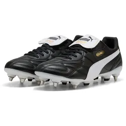 PUMA King Top MxSG Stollen-Fußballschuhe 01 - PUMA black/PUMA white/PUMA gold 46