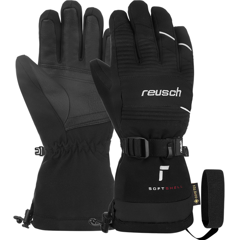 Reusch Kinder Skihandschuh MAXIM GORE-TEX black/white - 6,5