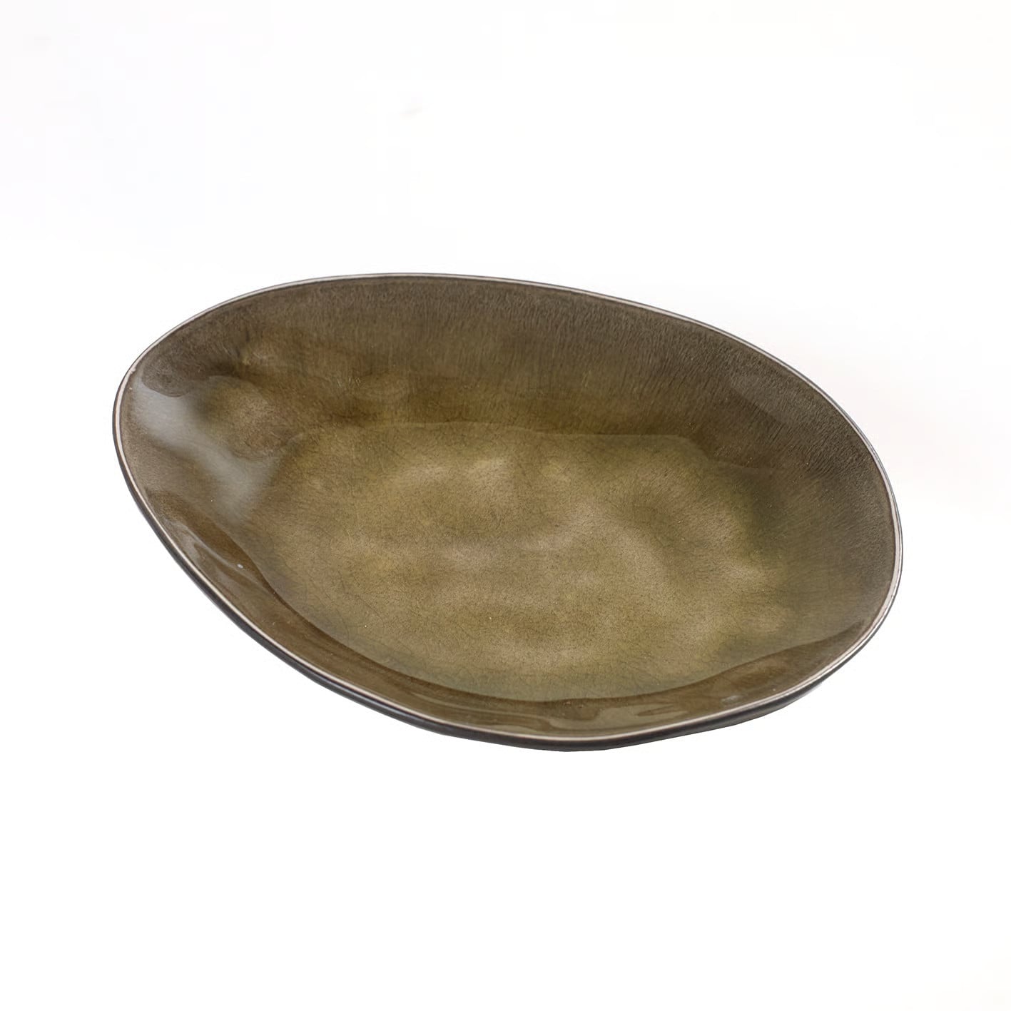 Serax Pure ovaal bord small Green