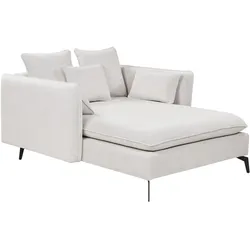 XXL-SESSEL hellbeige/schwarz Charmes