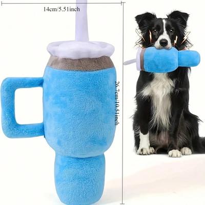 Fusion Finds Cute Beverage Mug Toy For Puppy Teething And Play one size