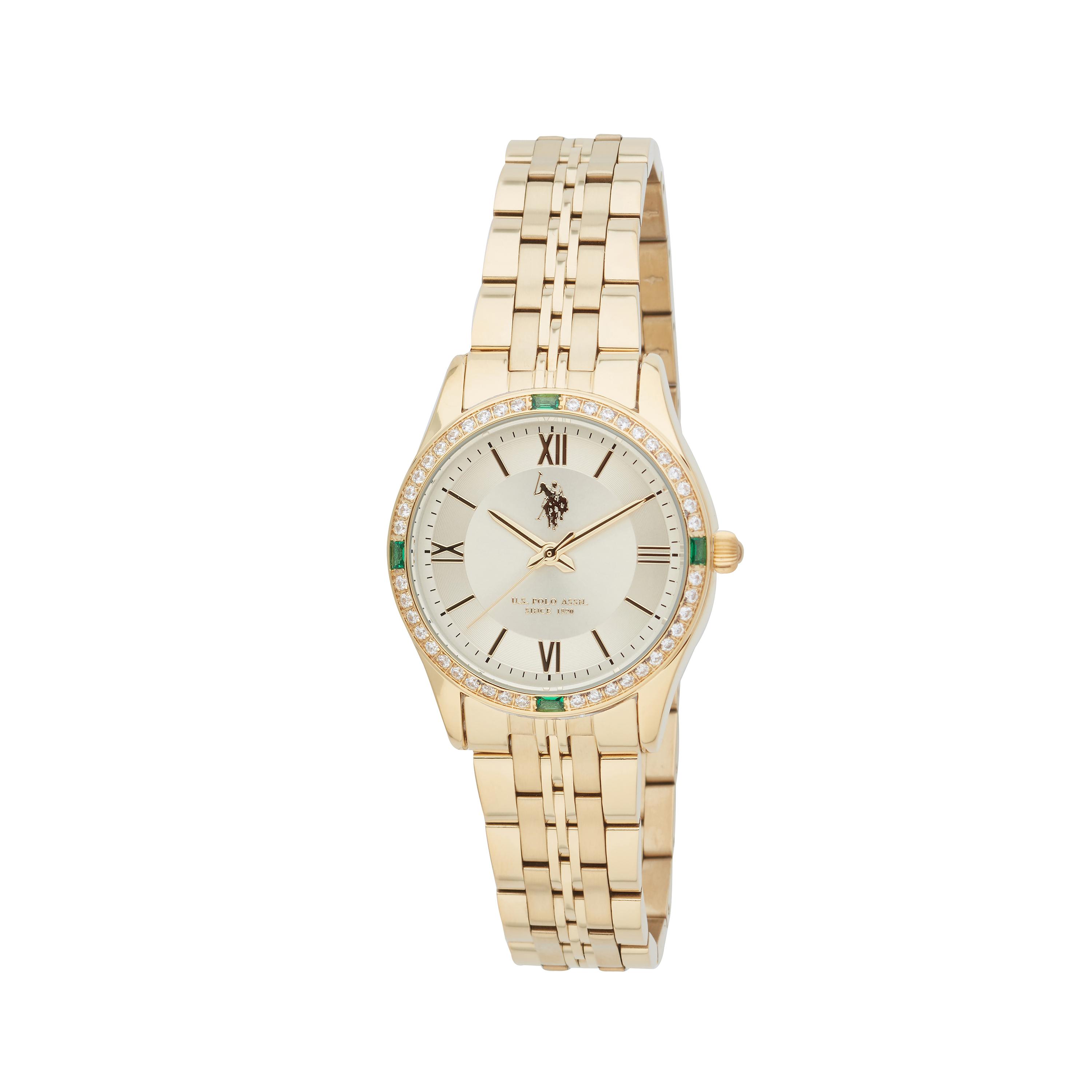 U.S. Polo Assn Giselle Damenuhr - Gold