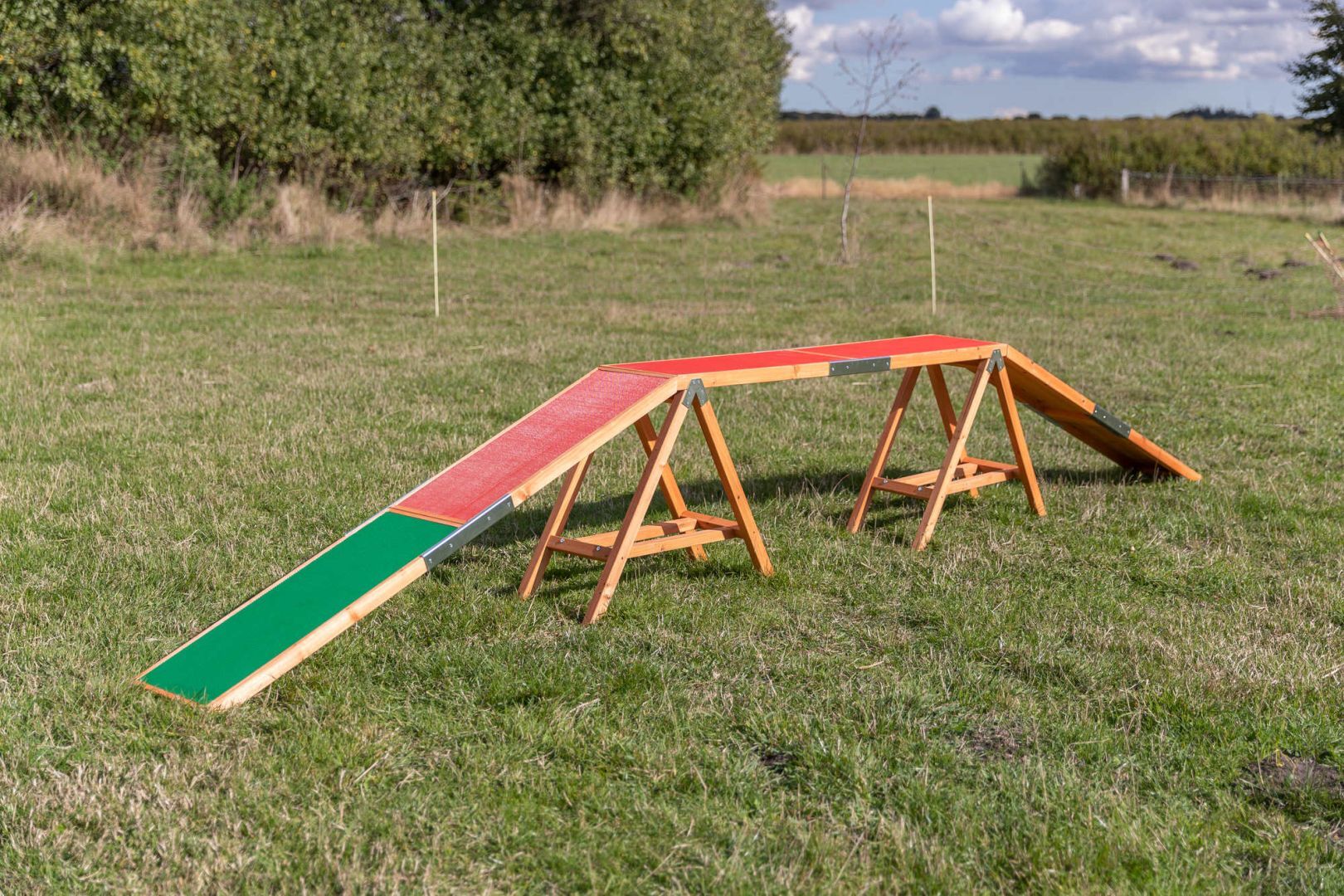 TRIXIE Fun Agility Steg, 456 x 64 x 30 cm