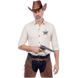 Wilbers Herren Western Hemd Clay (50)