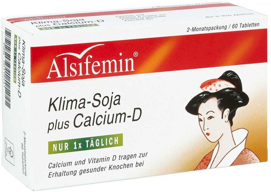 Alsifemin Klima Soja + Calcium Vitamin D Tabletten