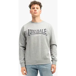 Lonsdale Herren Rundhals Sweatshirt schmale Passform BERGER LP181