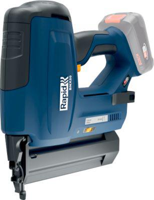 Rapid BNX50 Akku-Nagler, LED-Arbeitsleuchte, Einzel- oder Kontaktauslösung, Nageltiefenregulierung, ohne Akku