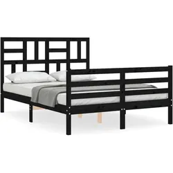 vidaXL, Bett, Bett mit Kopfteil (100 x 200 cm)