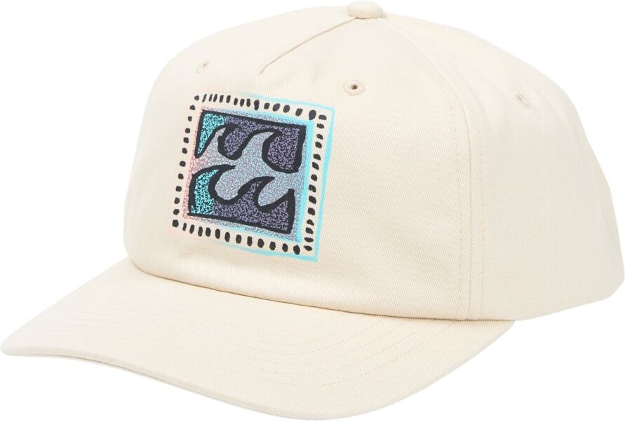 Snapback Cap BILLABONG "Crayon Wave", Herren, beige (oatmeal), Baumwolle, Caps Snapback Cap
