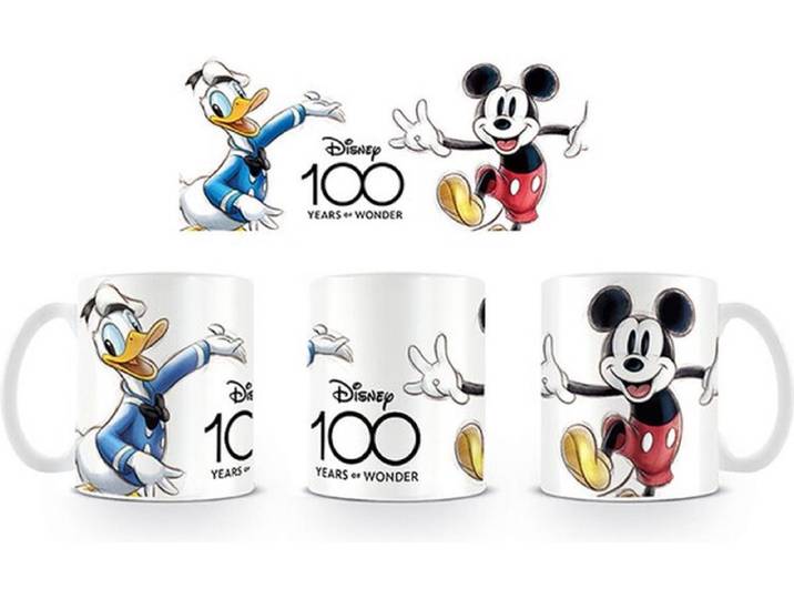 Walt Disney Mug - 100 Years Of Wonder Mickey And Donald