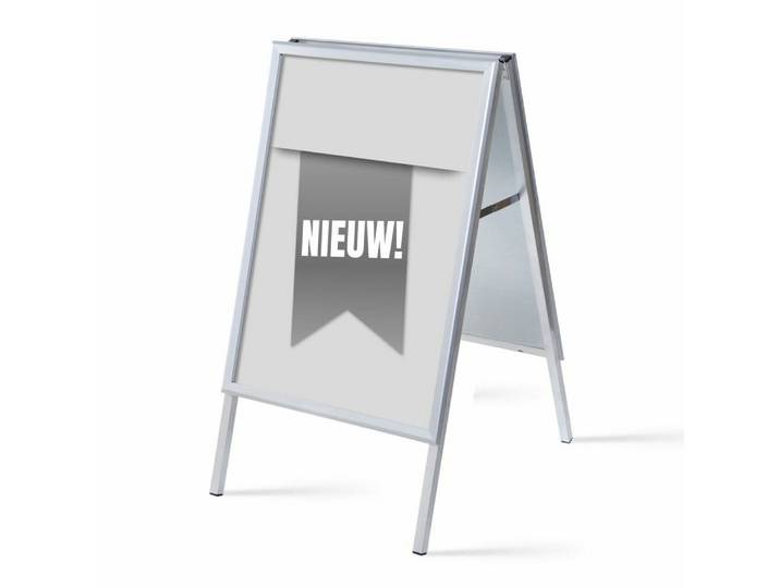 Showdown Displays Standregal A1 - Komplett-Set - Nieuw Niederländisch - Grau/Schwarz, 1-tlg.