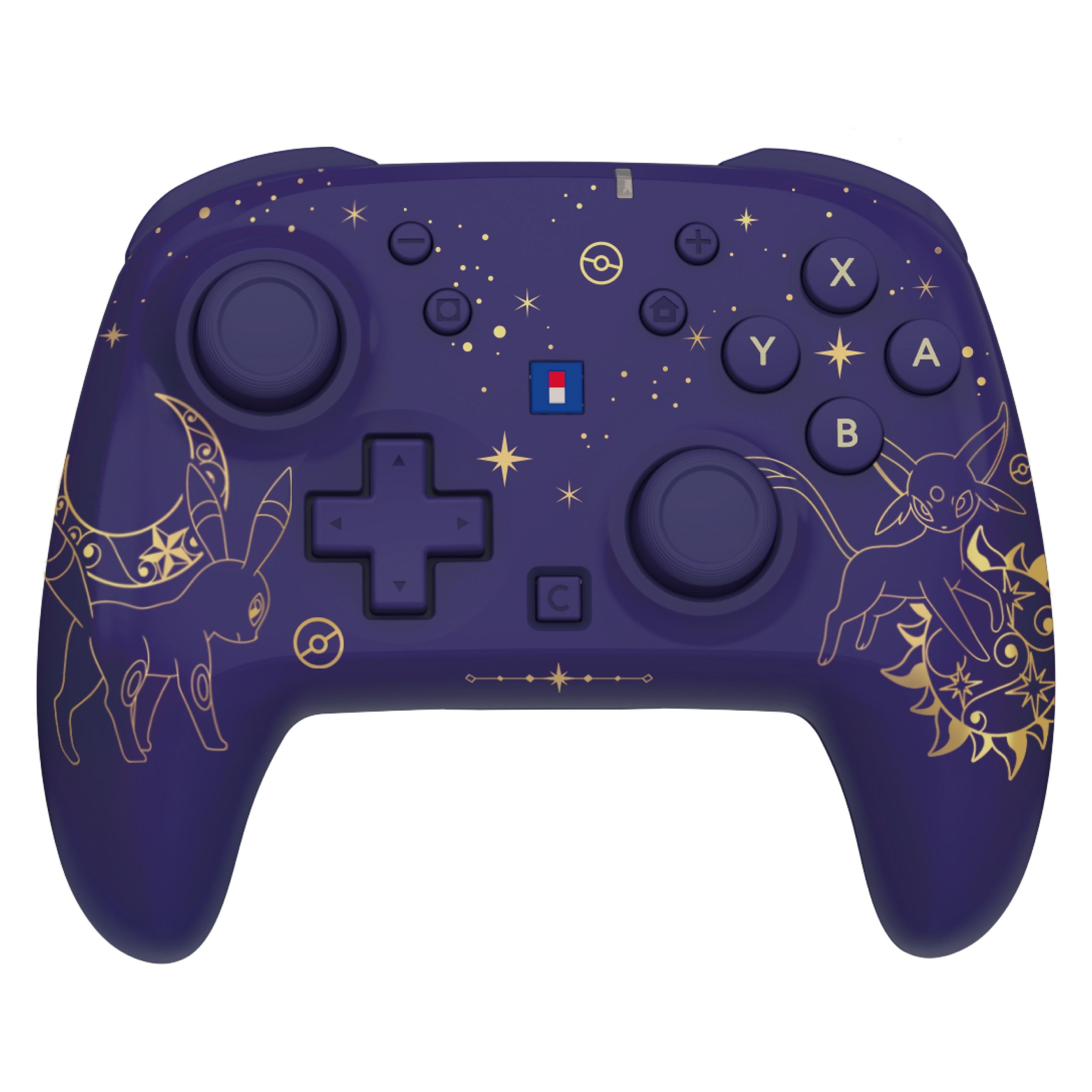 HORI Wireless Horipad Turbo - Espeon + Umbreon (Switch, Switch 2) (NSX-197E)