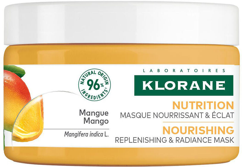 Klorane Máscara capilar nutritiva Mango para cabelos secos 250 ml