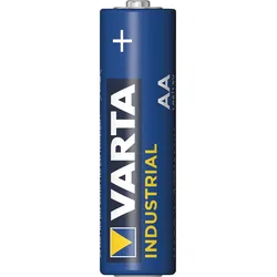 VARTA INDUSTRIAL Batterien MIGNON AA LR06 ALKALINE VPE = 4 Stück