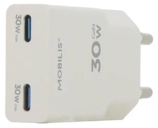 Mobilis Energia Charger 30W USB-C Wandlader - Wit