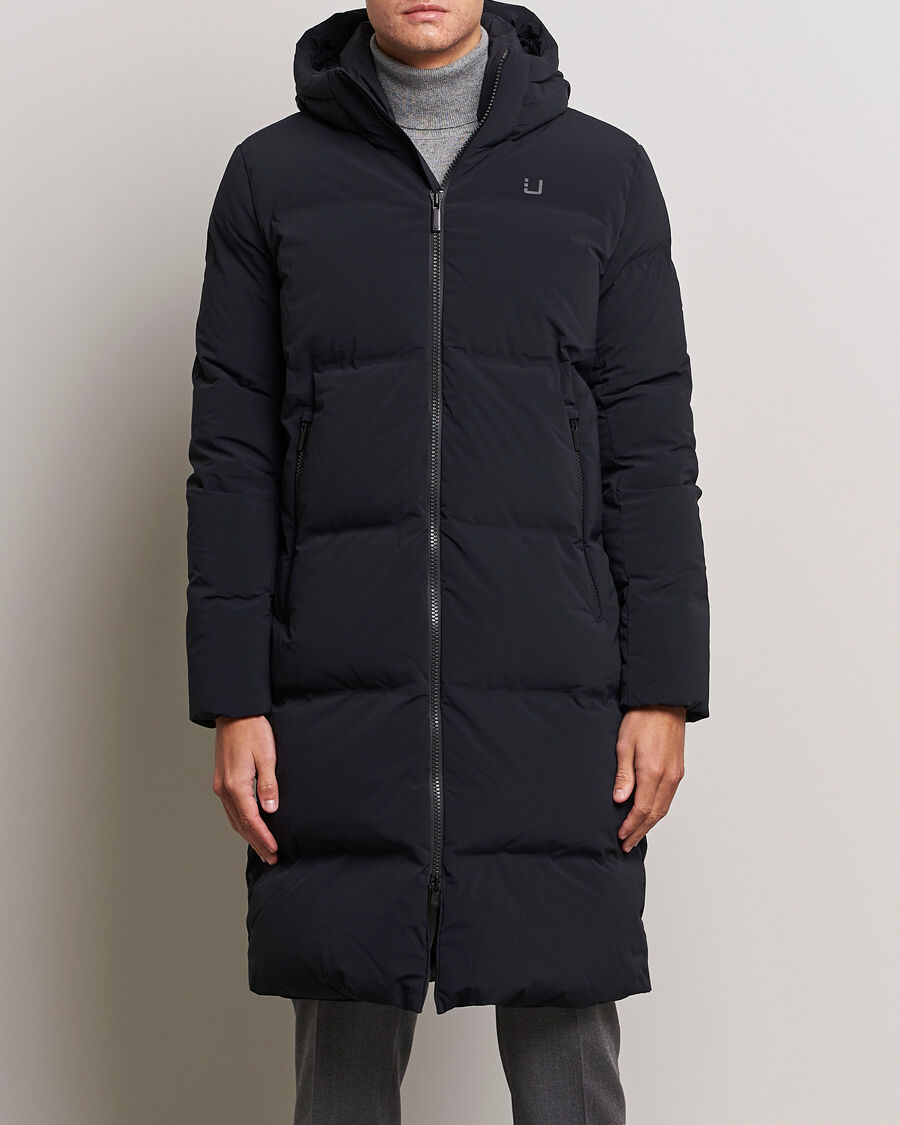 UBR Tycoon Padded Long Coat Black men M Sort