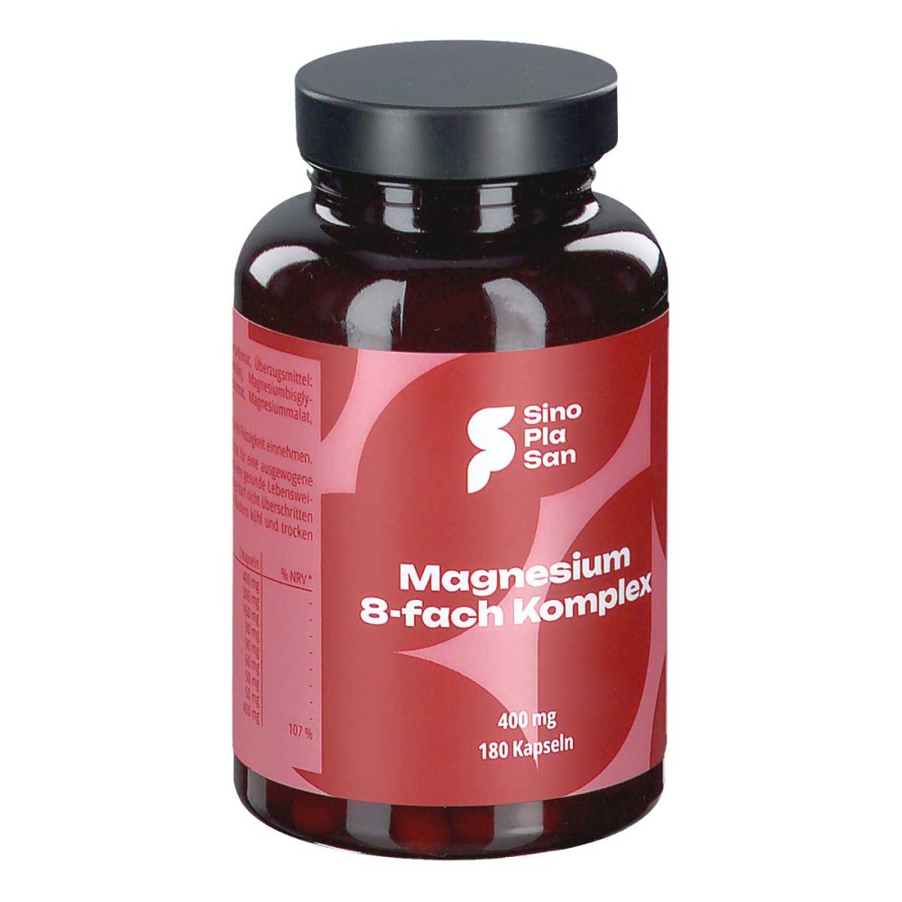 SinoPlaSan GmbH Magnesium 8fach Komplex 400 mg Kapseln 16793445
